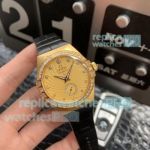Swiss Copy Omega Constellation Gold Dial Diamond Ladies Watch 35mm